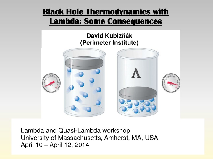 black hole thermodynamics with black hole