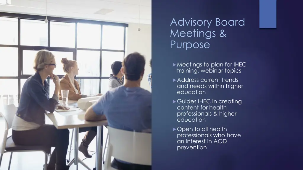 advisory board meetings purpose