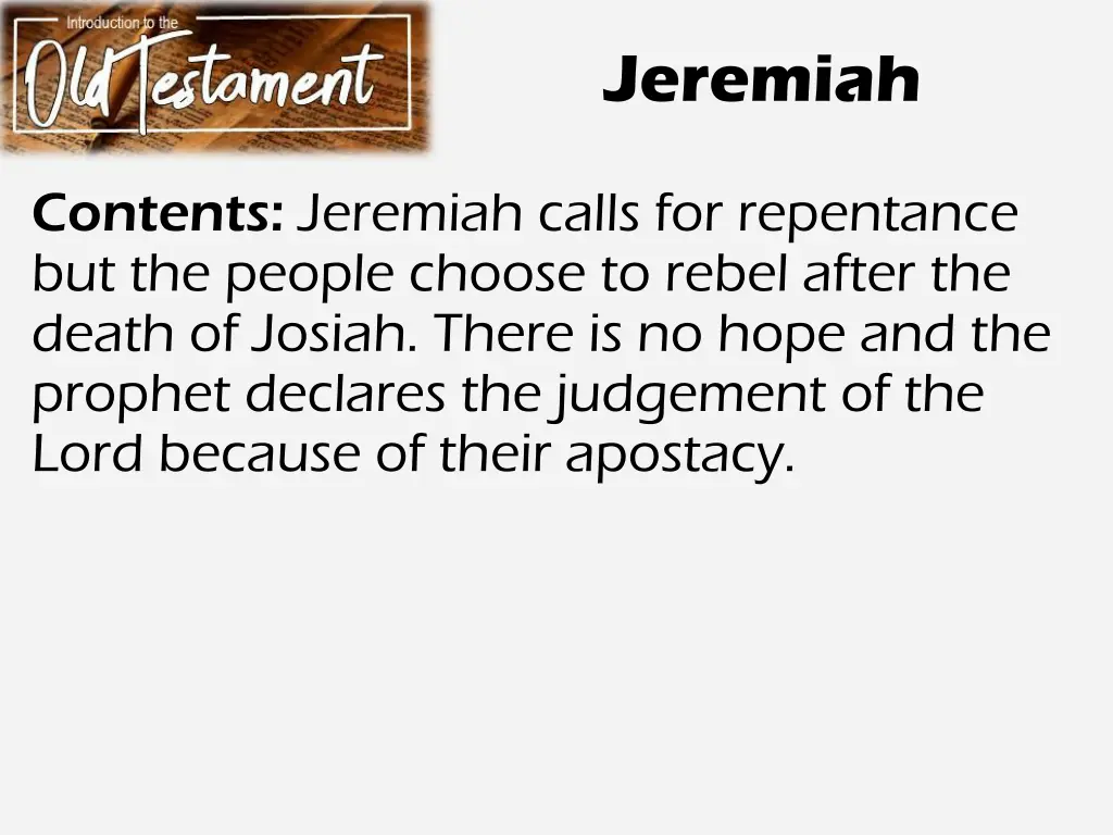 jeremiah 1