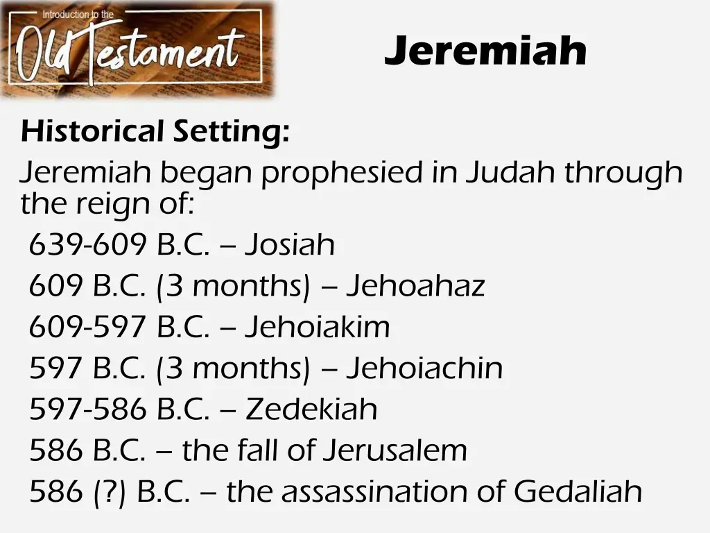 jeremiah 2