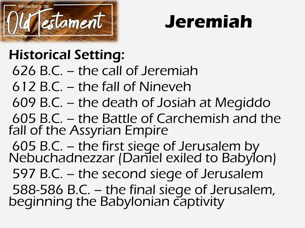 jeremiah 3