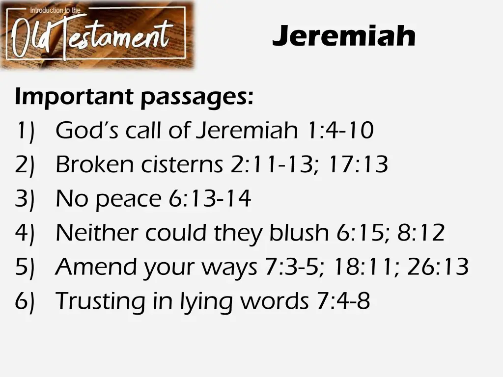 jeremiah 4