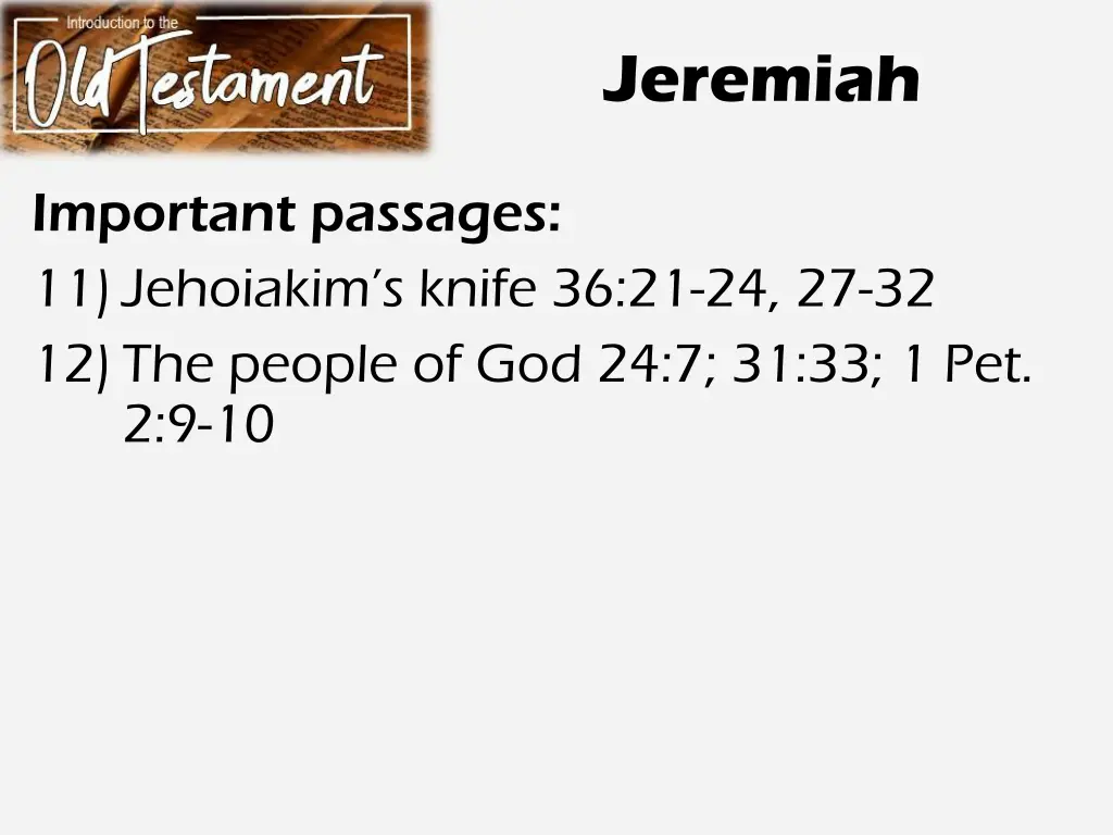 jeremiah 6