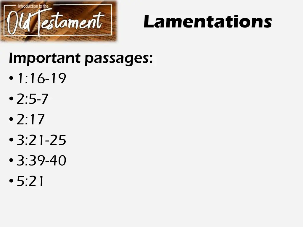 lamentations 1