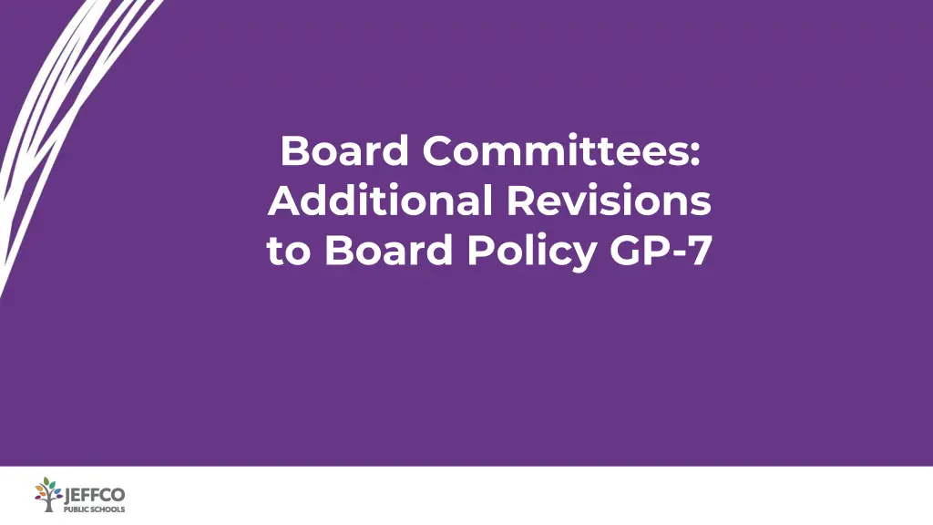 board committees additional revisions to board