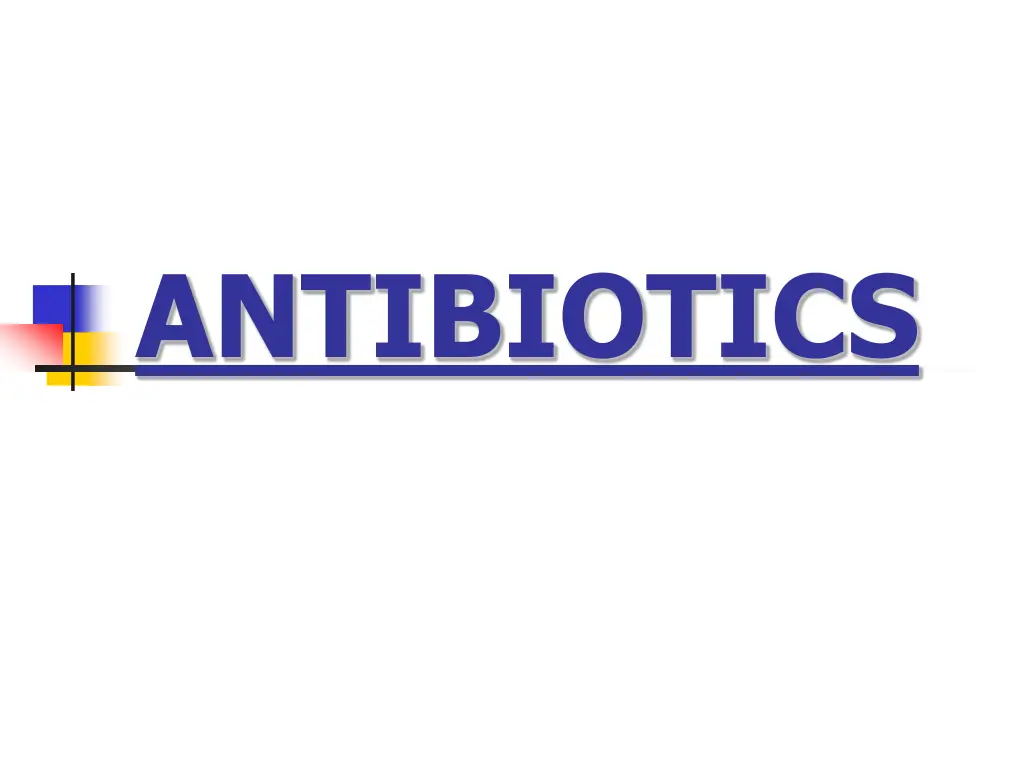 antibiotics