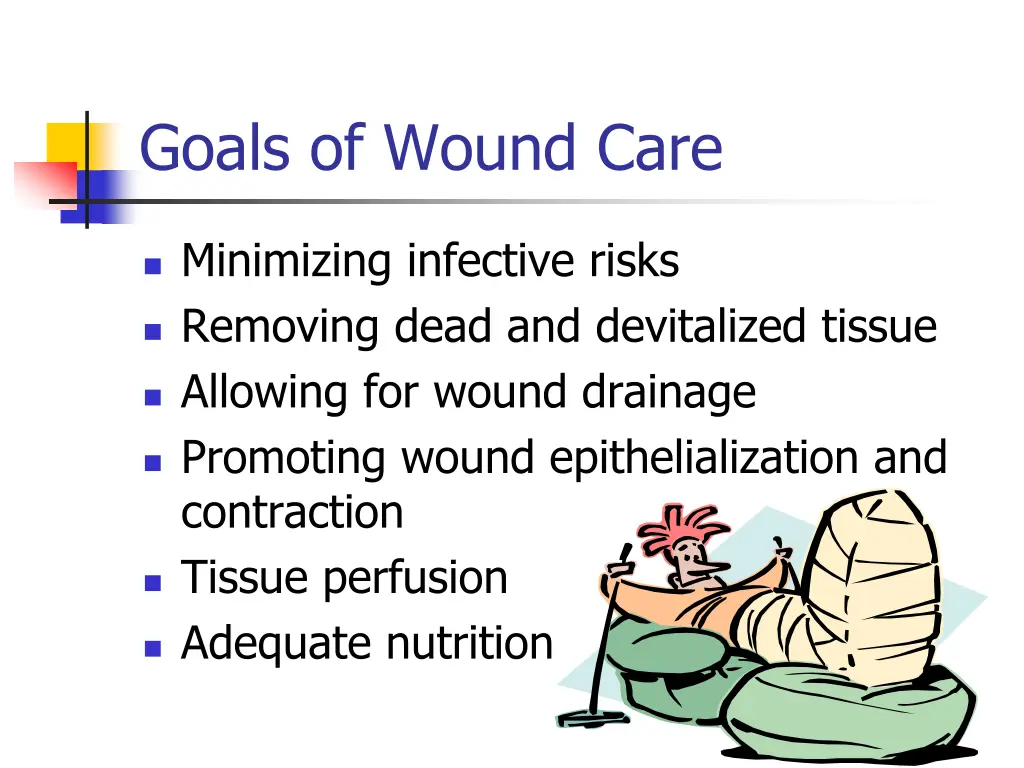 goals of wound care