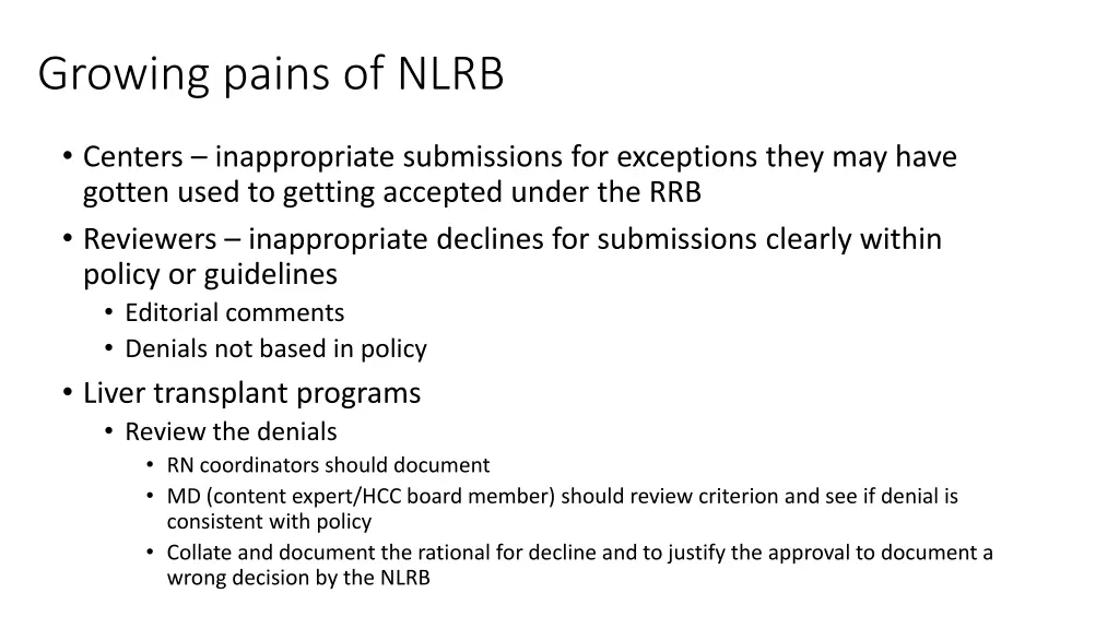 growing pains of nlrb