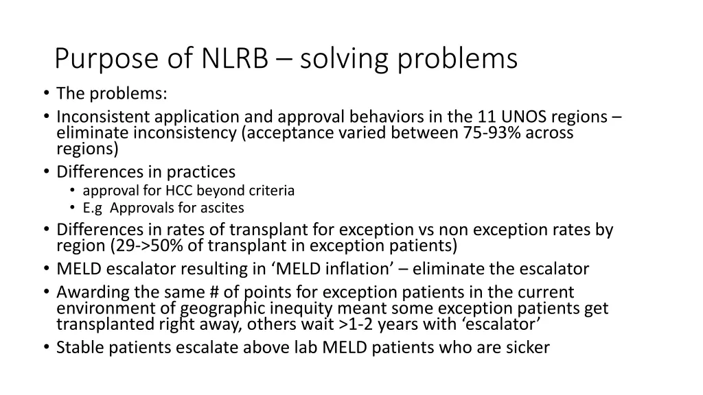 purpose of nlrb solving problems the problems