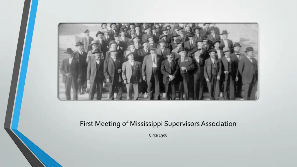 first meeting of mississippi supervisors