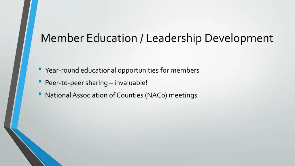 member education leadership development