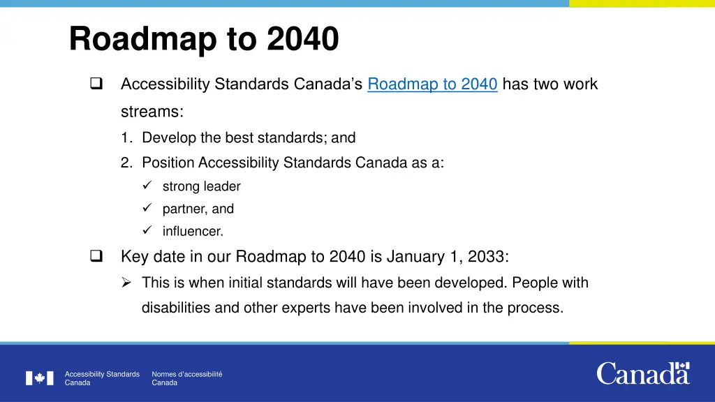 roadmap to 2040