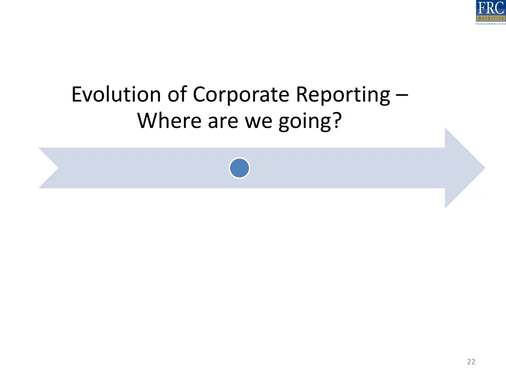 evolution of corporate reporting where