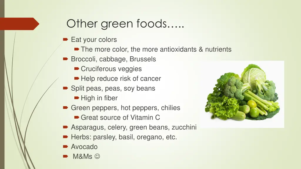 other green foods