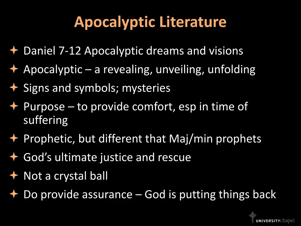 apocalyptic literature