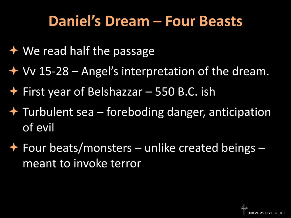 daniel s dream four beasts