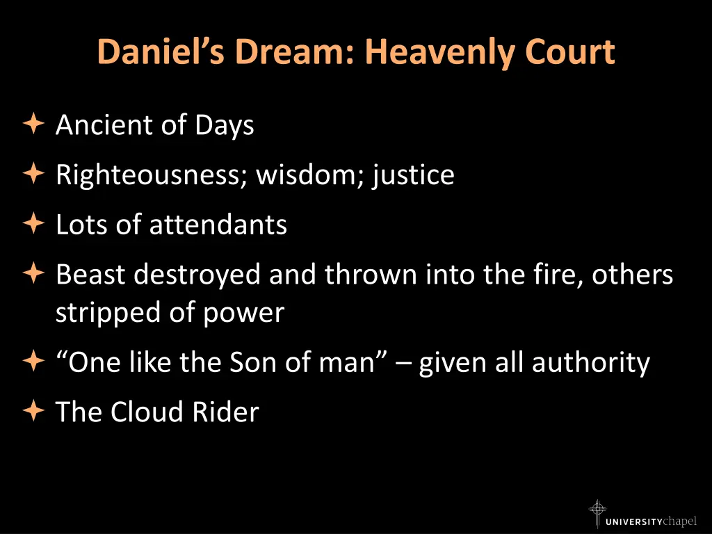 daniel s dream heavenly court