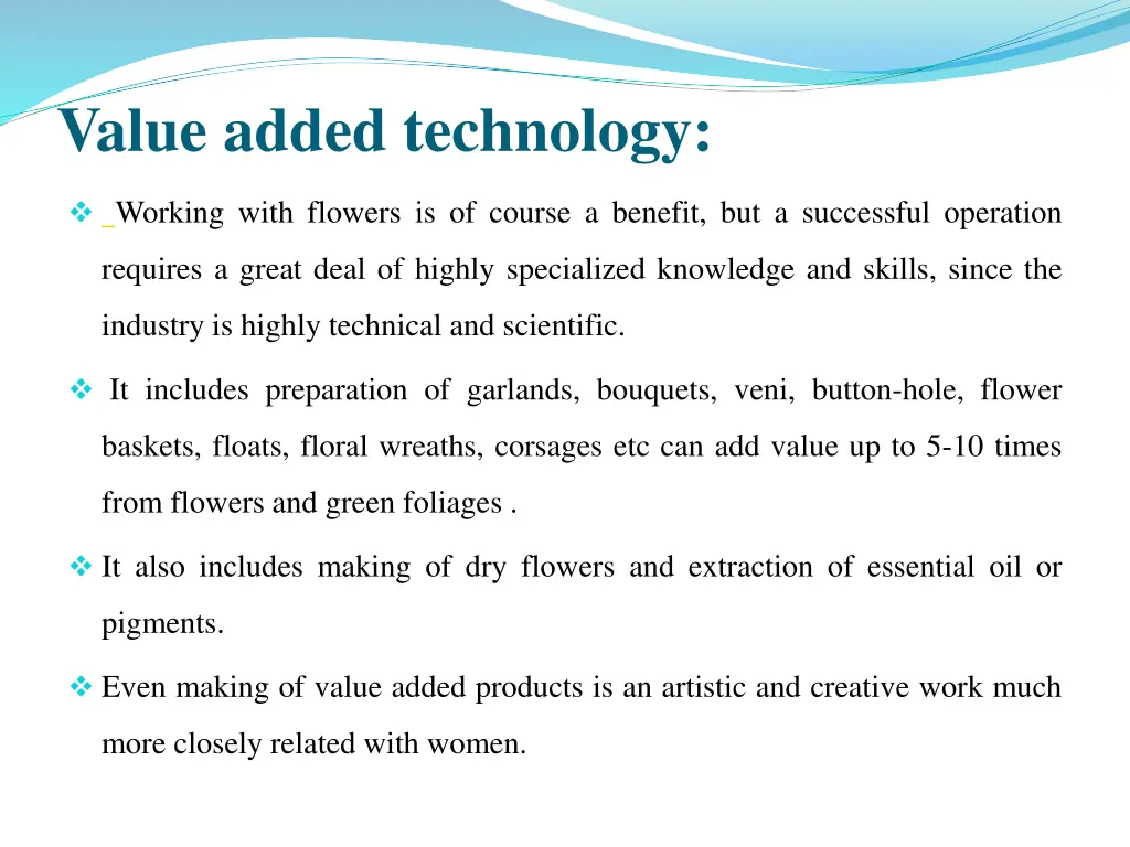 value added technology