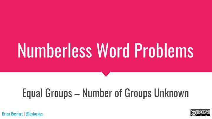 numberless word problems