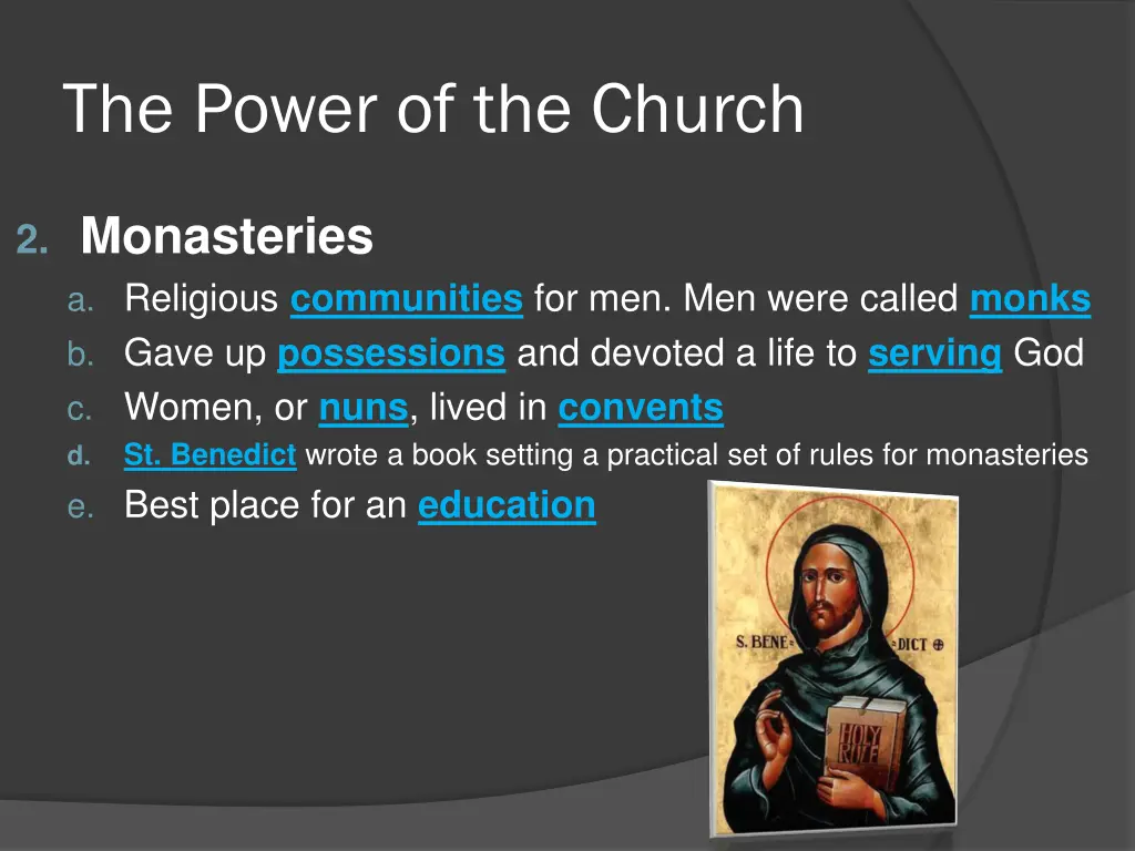 the power of the church 1