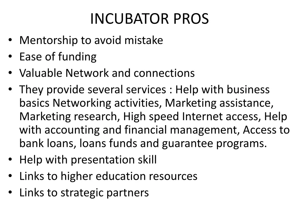 incubator pros