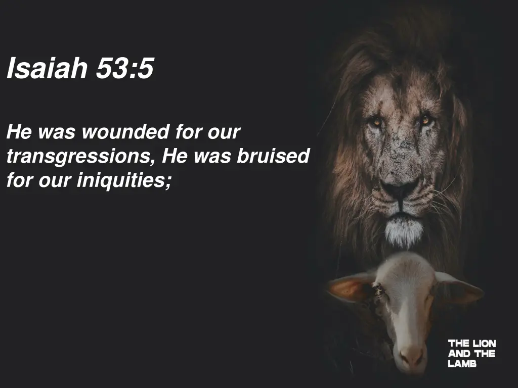 isaiah 53 5