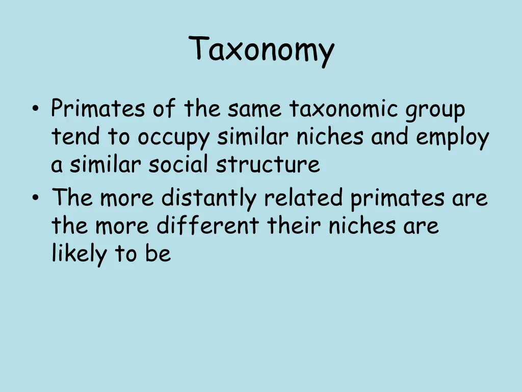 taxonomy