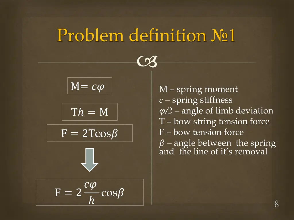 problem definition 1