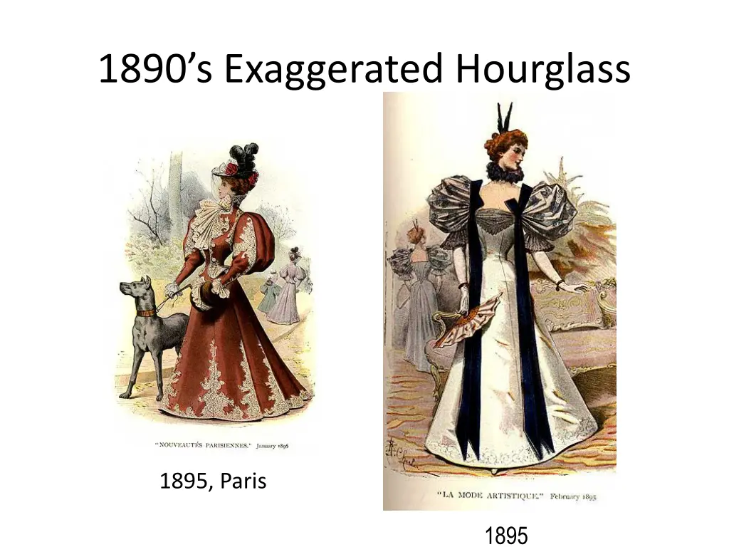 1890 s exaggerated hourglass