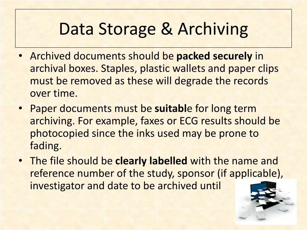 data storage archiving 1