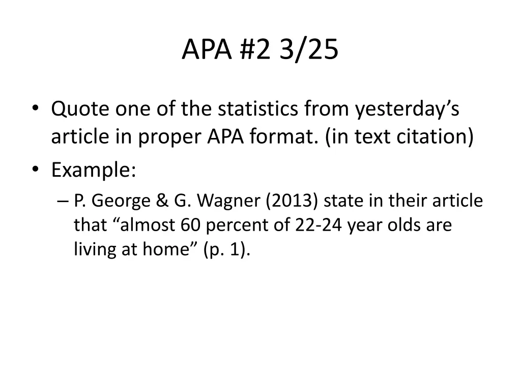 apa 2 3 25