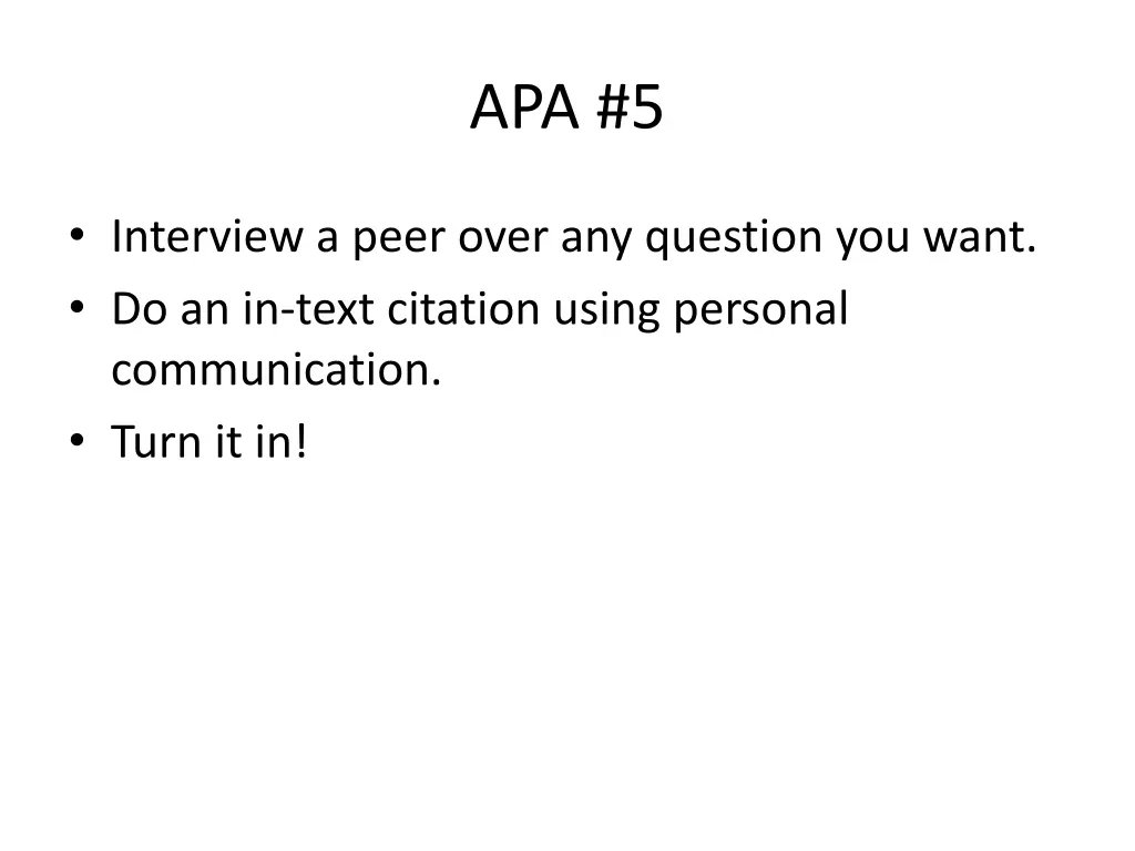 apa 5 2