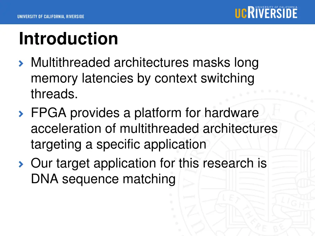 introduction multithreaded architectures masks