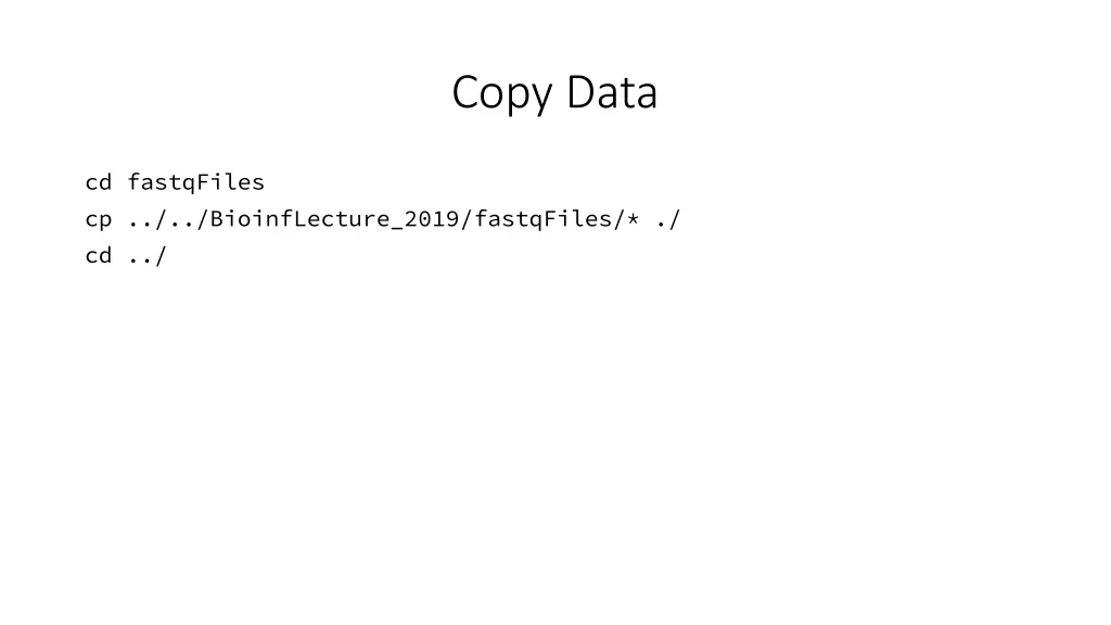 copy data