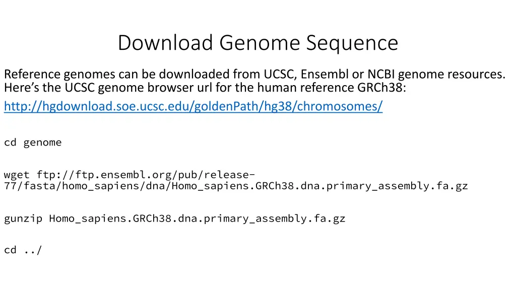 download genome sequence