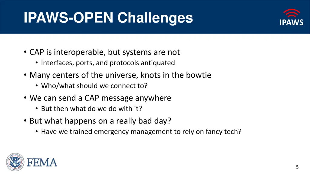 ipaws open challenges