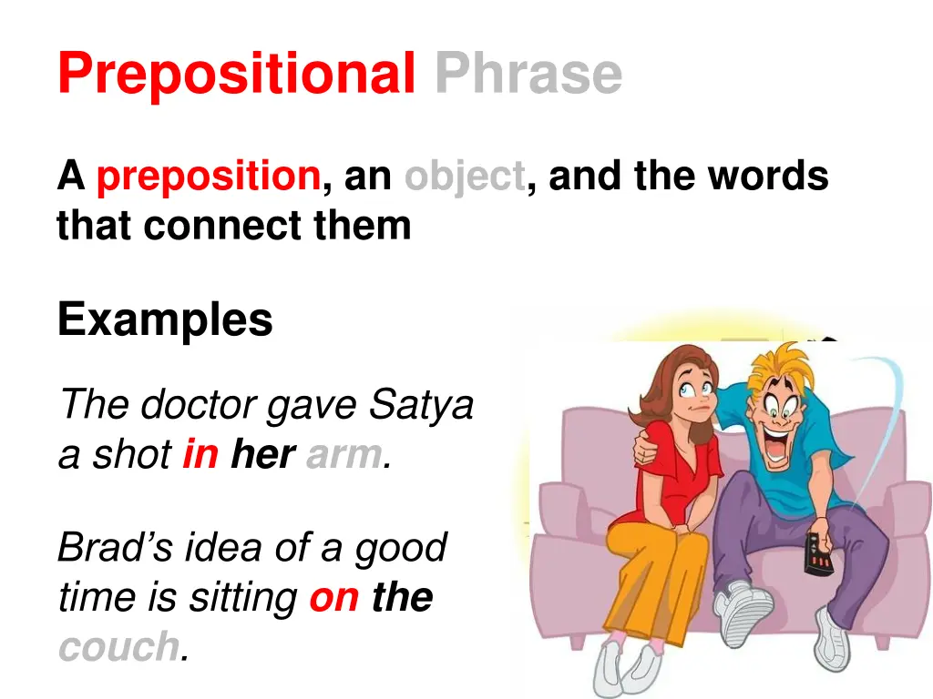 prepositional phrase