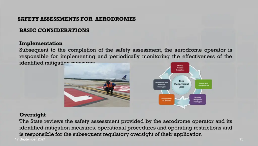 safety assessments for aerodromes 5