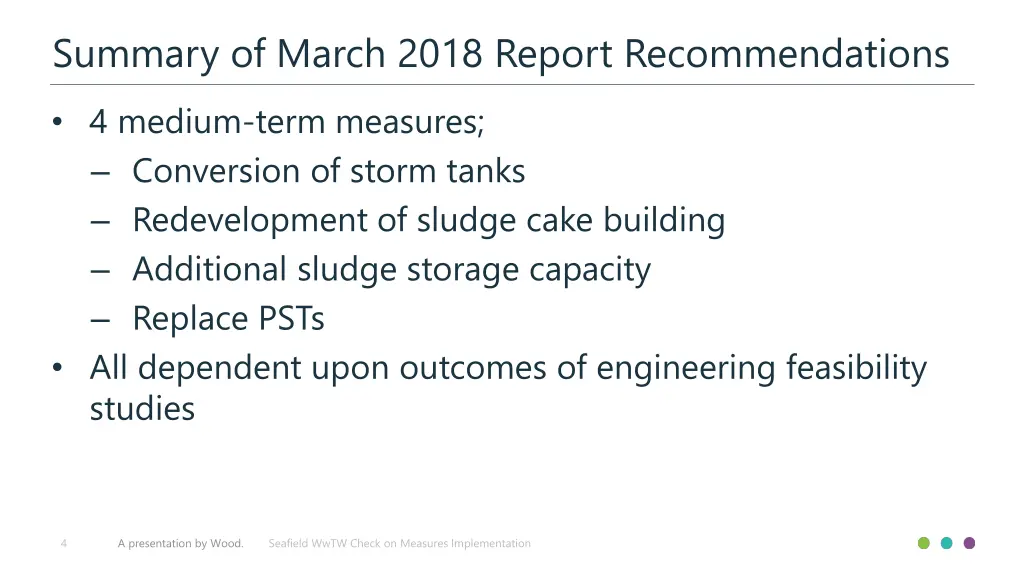 summary of march 2018 report recommendations 1