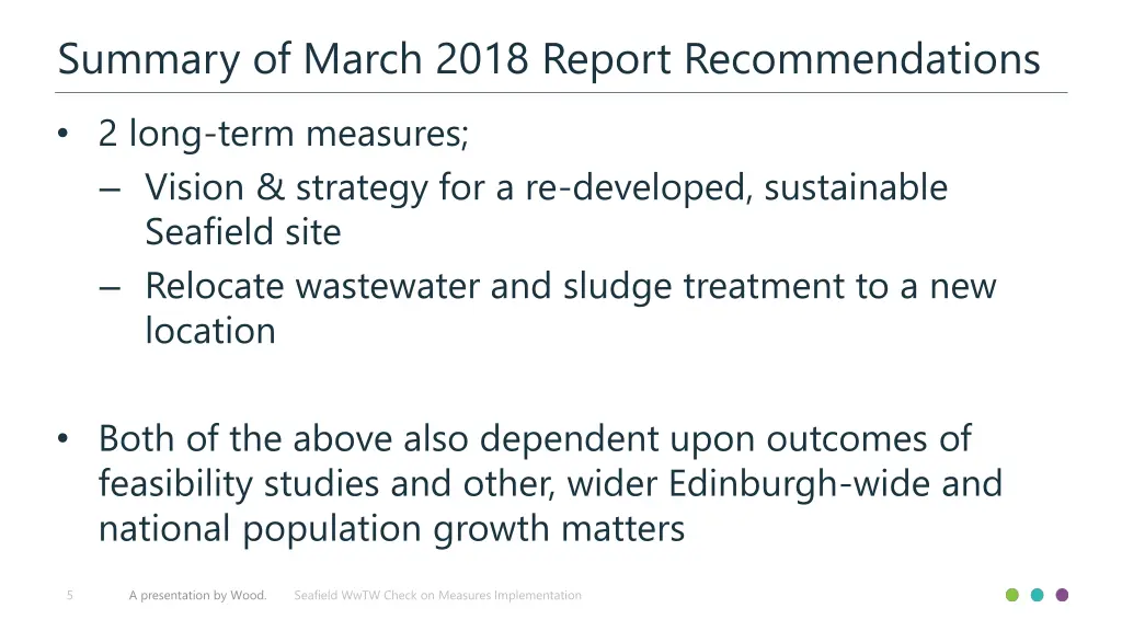 summary of march 2018 report recommendations 2