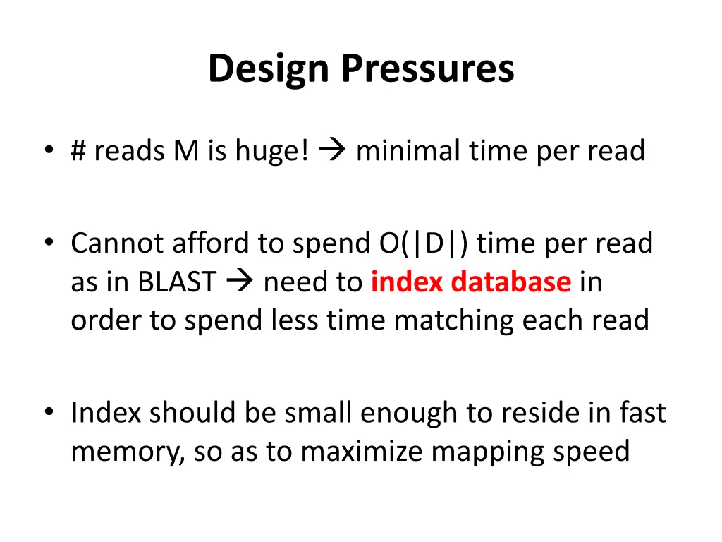 design pressures