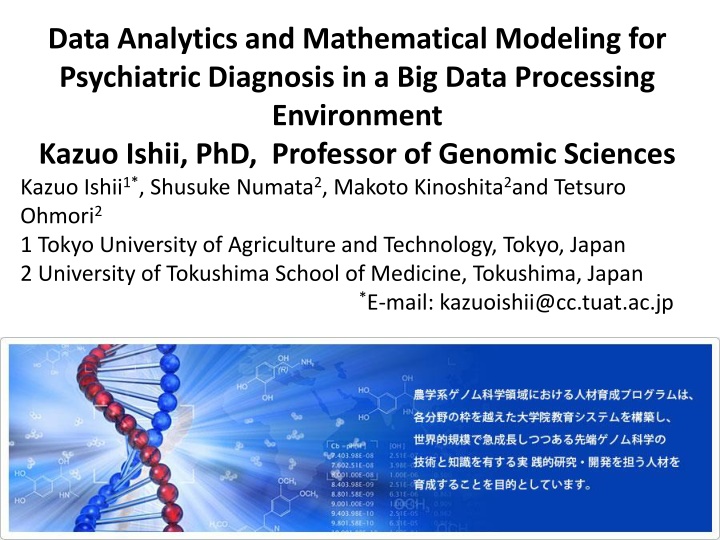 data analytics and mathematical modeling