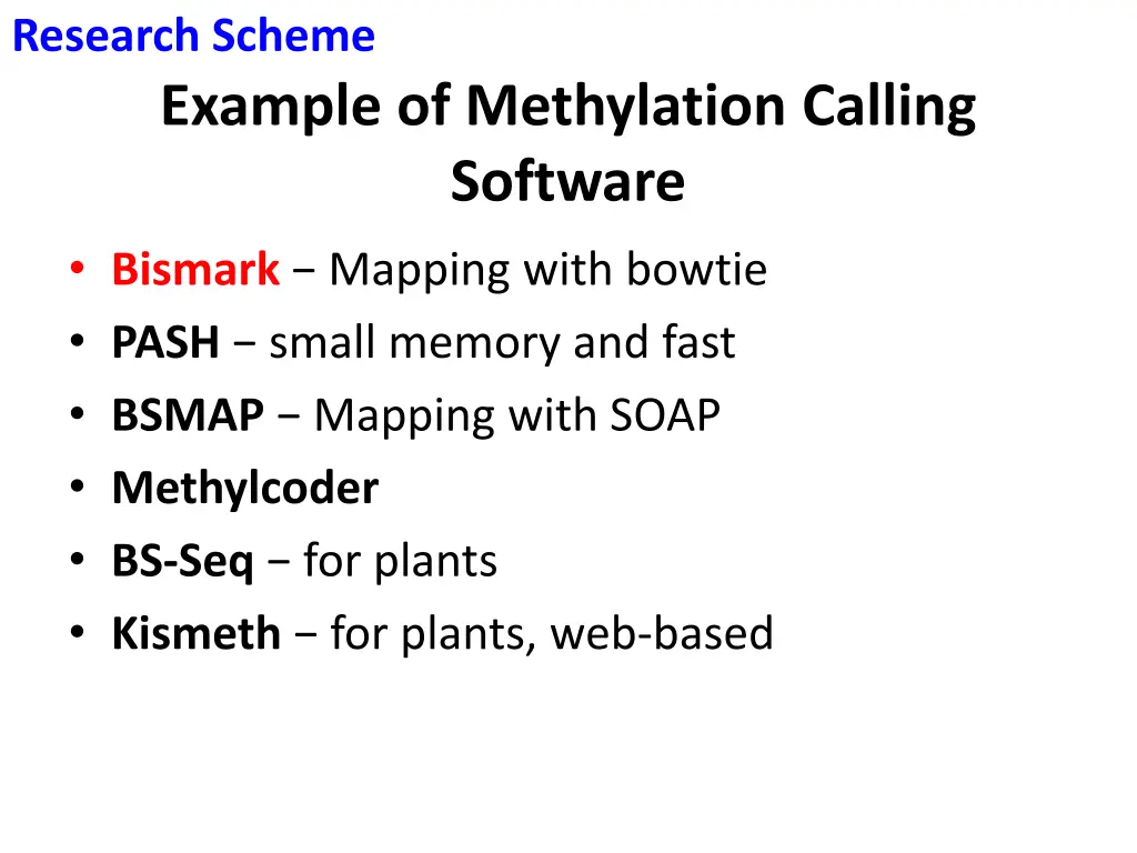 research scheme 1