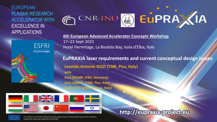 european plasma research accelerator with