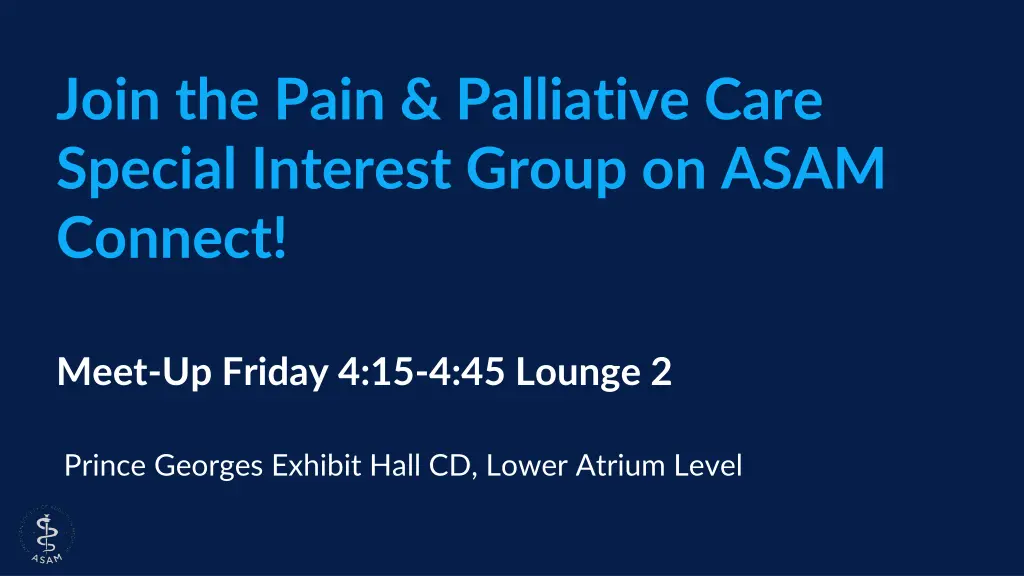 join the pain palliative care special interest