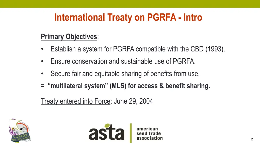 international treaty on pgrfa intro