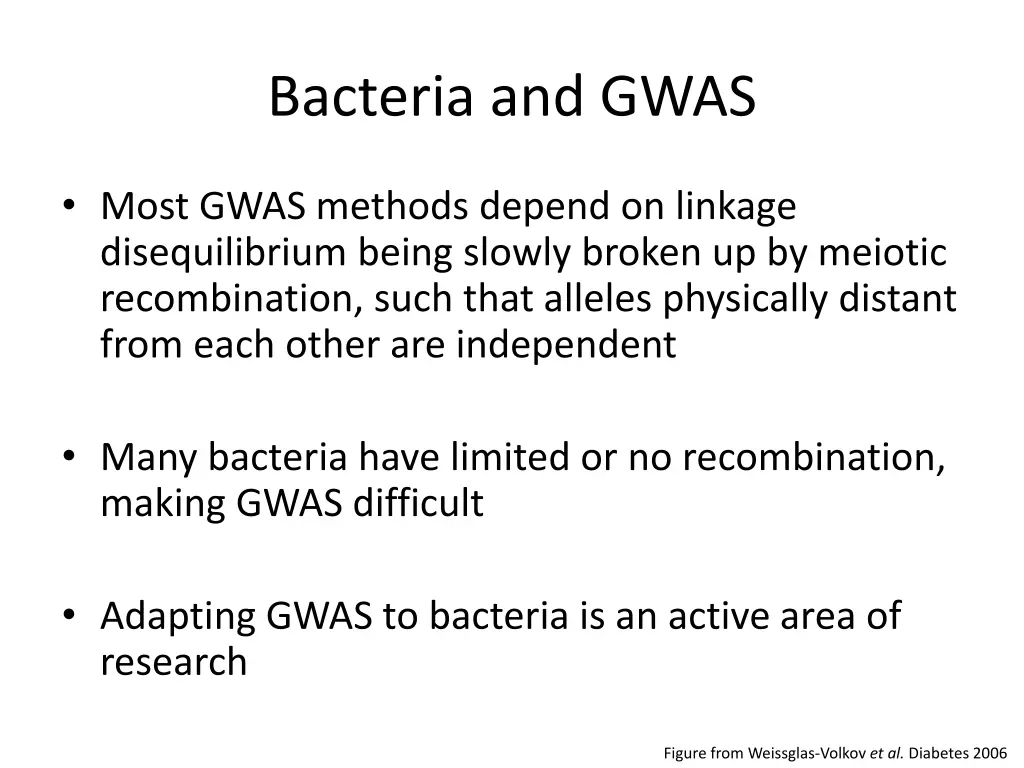 bacteria and gwas