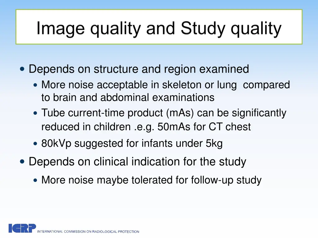 depends on structure and region examined more