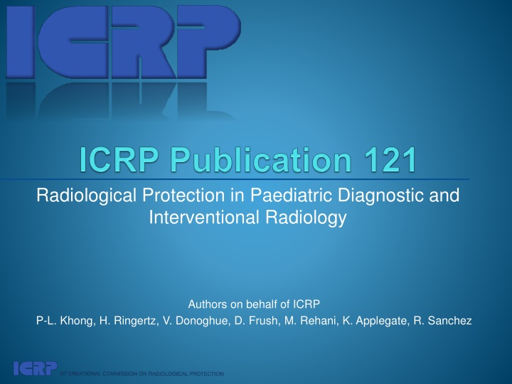 radiological protection in paediatric diagnostic