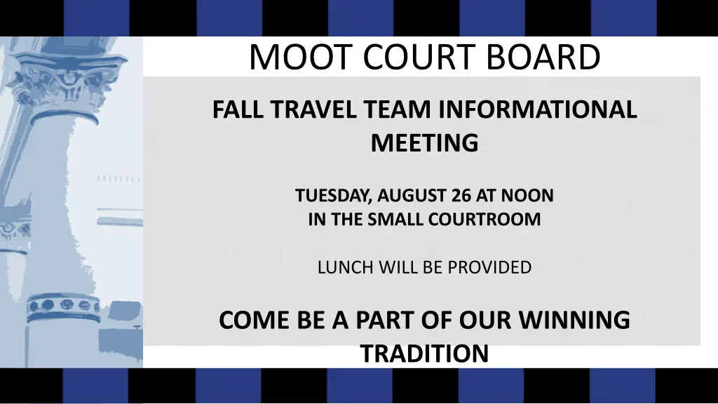 moot court board